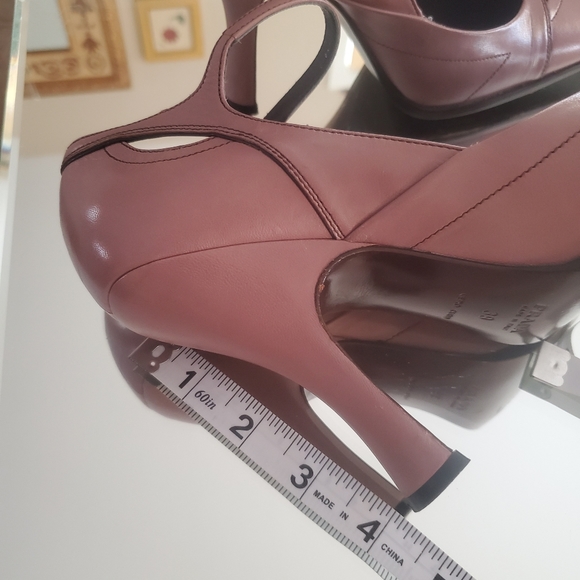 💯 Prada Vero Cuoio Ankle Strap Heels - Picture 11 of 16